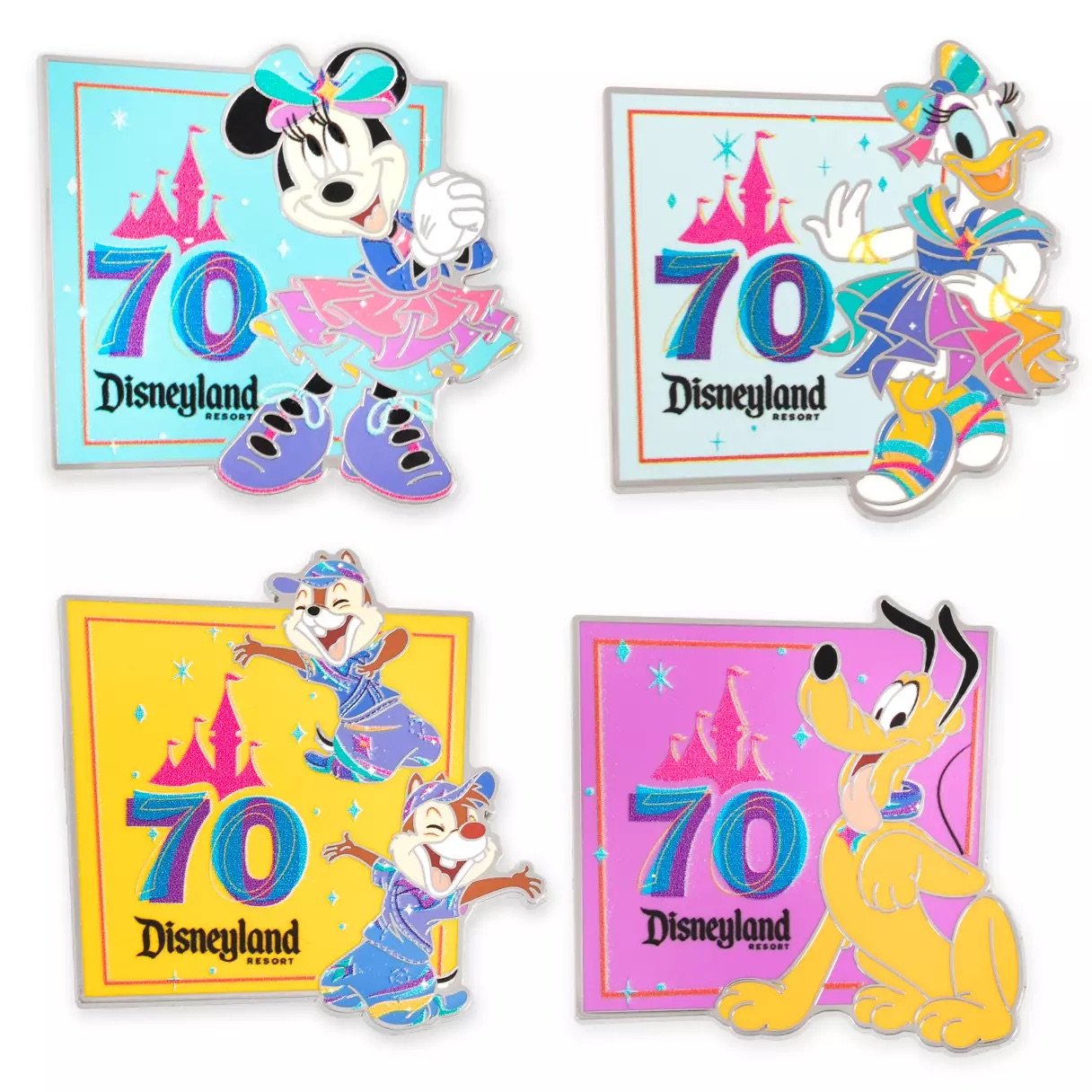 Disneyland 70th Anniversary Pin Collection on Disney Store Disneyland 70th Anniversary Pin Collection on Disney Store